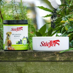 Stiefel Pflanzenkohle