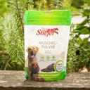 Stiefel Muschelpulver